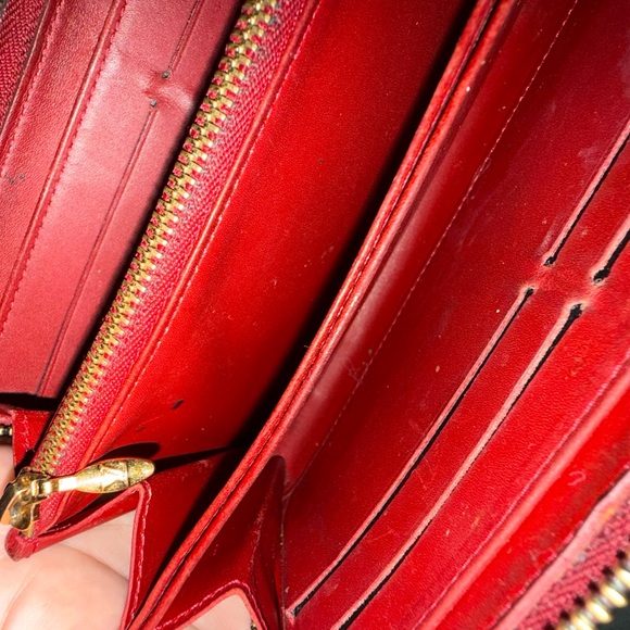 SOLD‼️‼️‼️‼️Louis Vuitton Cherry Red Monogram Wallet - Picture 10 of 10